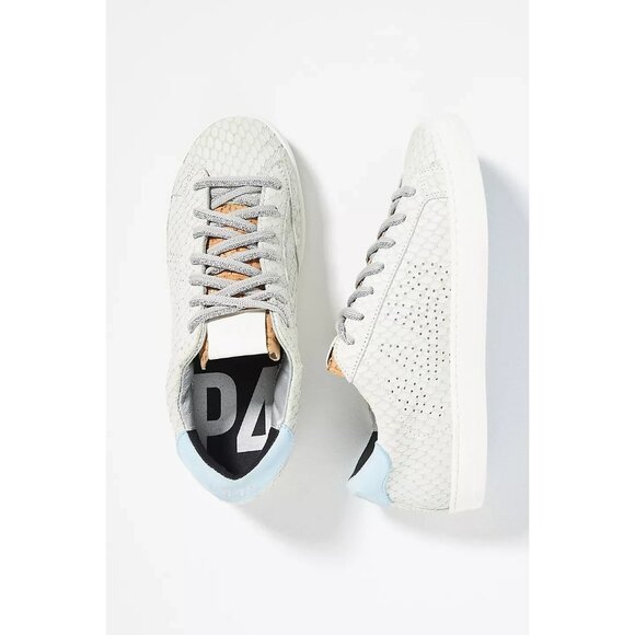P448 Shoes - P448 John Margot Sneaker Womens 39 8.5 Sky Blue White NEW $298
